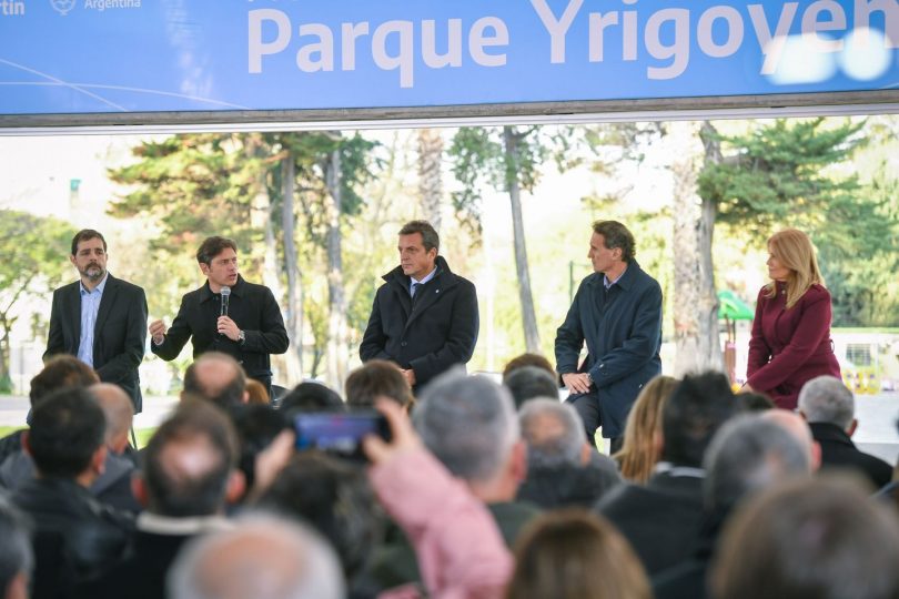 El gobernador Axel Kicillof inauguró las obras de reacondicionamiento